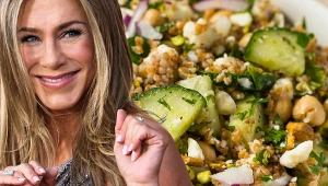 "Sałatka Jennifer Aniston" to w sieci prawdziwy hit