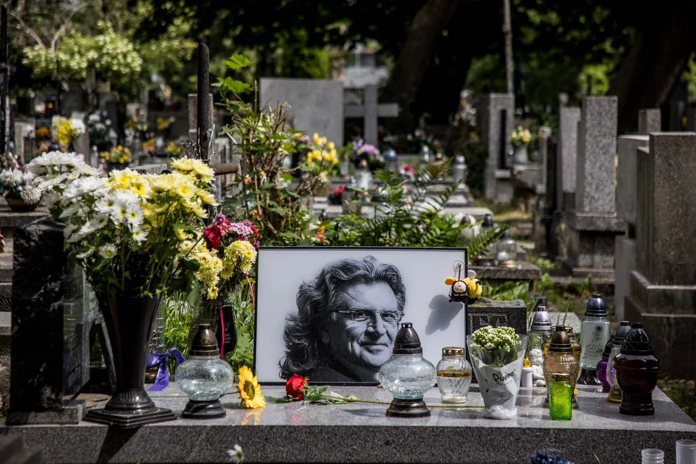 Tak wygląda grób Zbigniewa Wodeckiego w siódmą rocznicę śmierci Tak wygląda grób Zbigniewa Wodeckiego w siódmą rocznicę śmierci