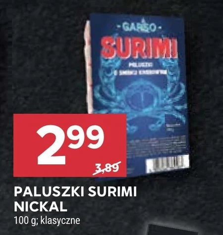 Paluszki surimi Nickal