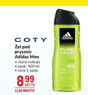 Adidas Pure Game Żel do mycia 3w1 400 ml niska cena