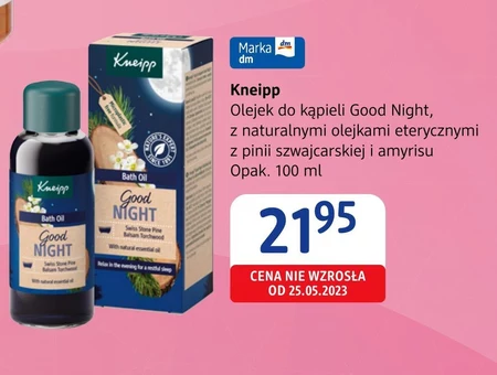 Olejek do kąpieli Kneipp