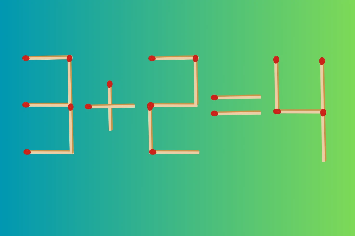 Ta zagadka z zapałkami z pozoru wydaje się banalnie prosta. Dla wielu jest jednak nie lada wyzwaniem. 