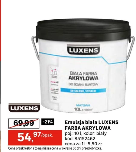 Farba akrylowa Luxens
