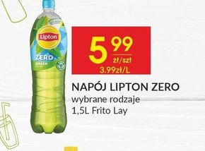 Lipton Ice Tea Green Zero Sugar Napój niegazowany 1,5 l niska cena