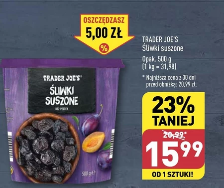 Śliwki suszone Trader Joe's