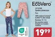 Spodnie dziewczęce EcoVero