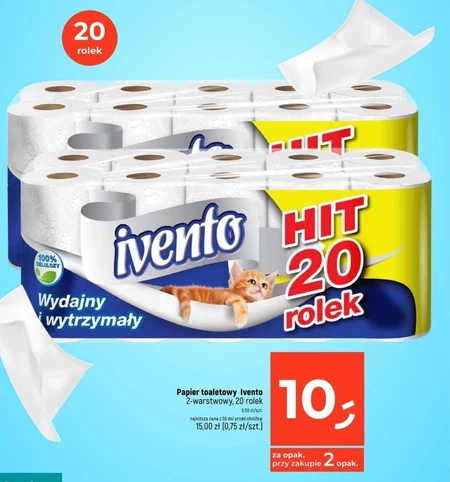 Papier toaletowy Ivento