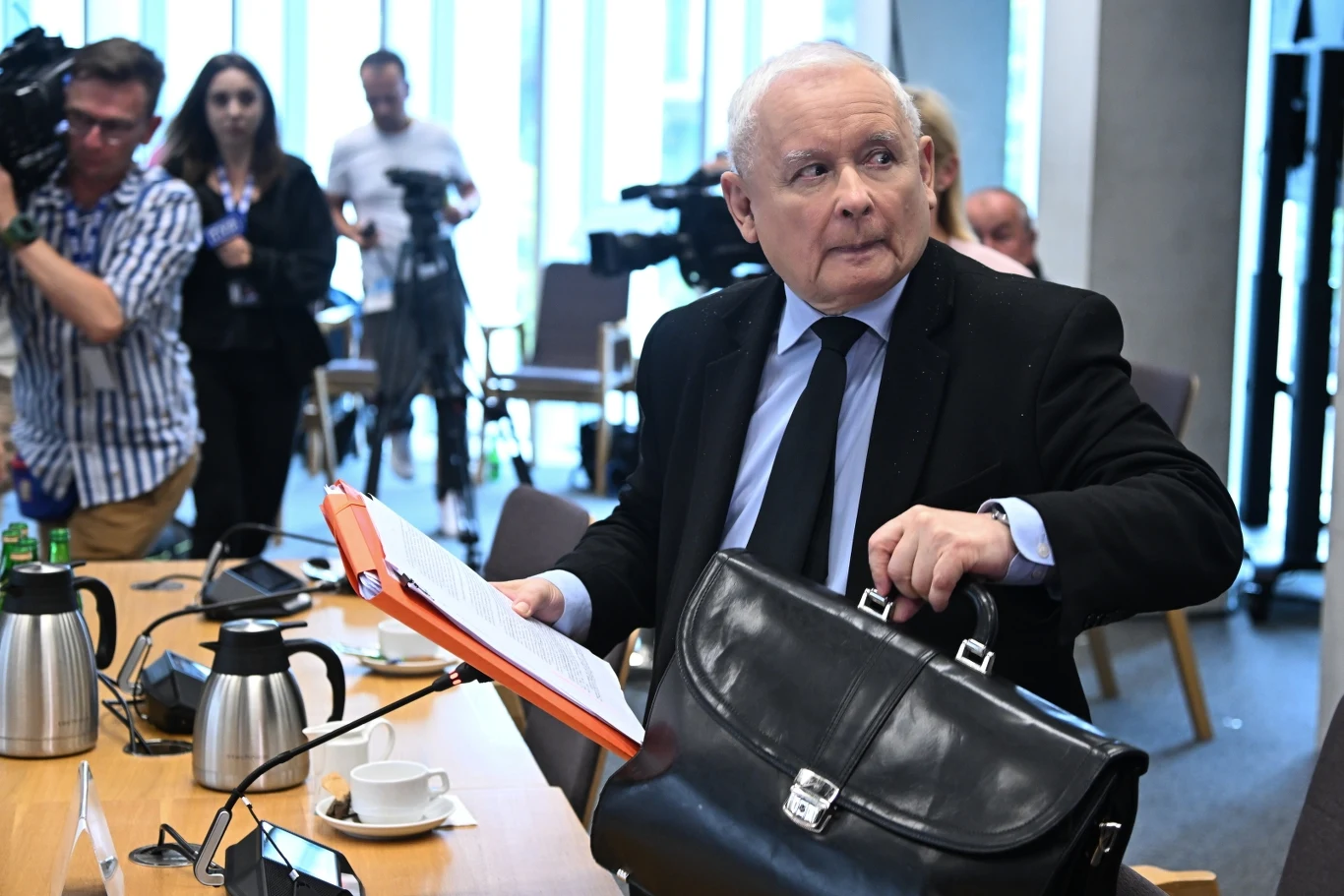 Jarosław Kaczyński na komisji śledczej Jarosław Kaczyński na komisji śledczej