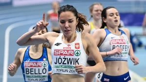 Joanna Jóźwik na prowadzeniu