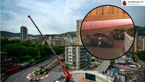 Chwile grozy podczas kwalifikacji F2 w Monako