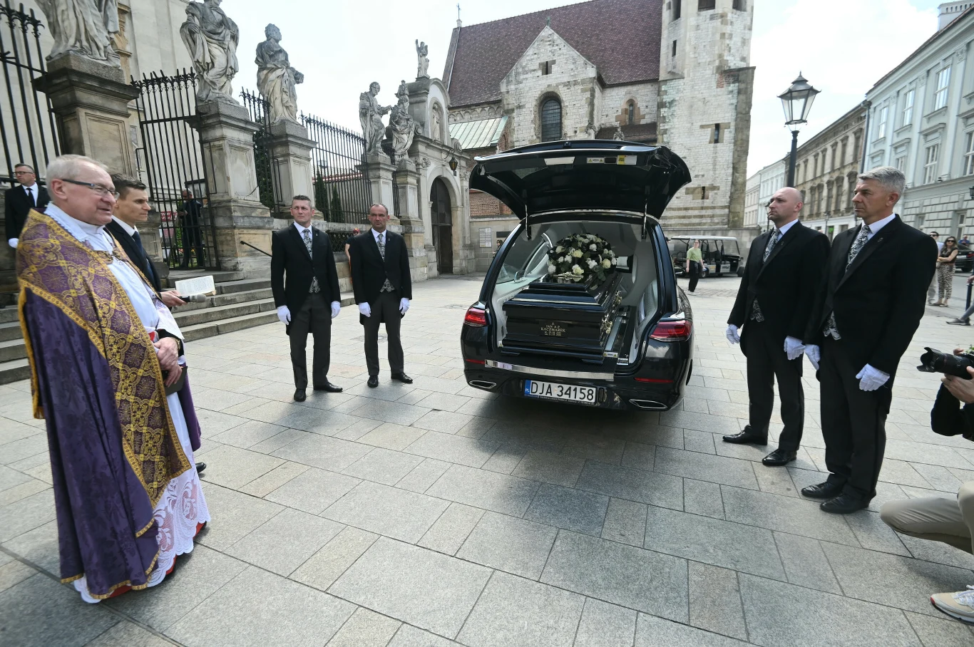 Uroczyste pożegnanie Jana A.P. Kaczmarka w Krakowie Uroczyste pożegnanie Jana A.P. Kaczmarka w Krakowie