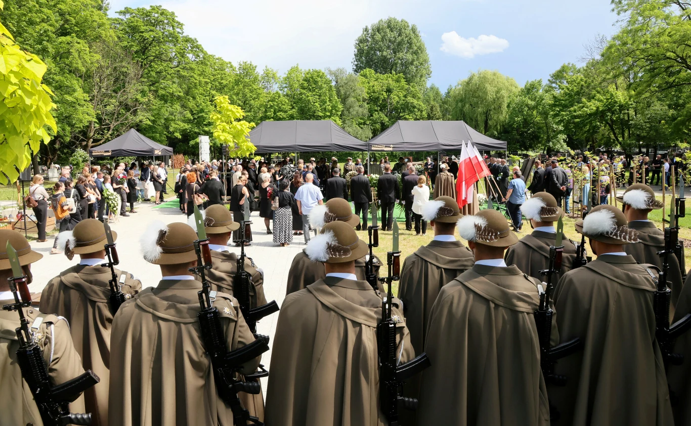 Uroczystości pogrzebowe Jana A.P. Kaczmarka Uroczystości pogrzebowe Jana A.P. Kaczmarka