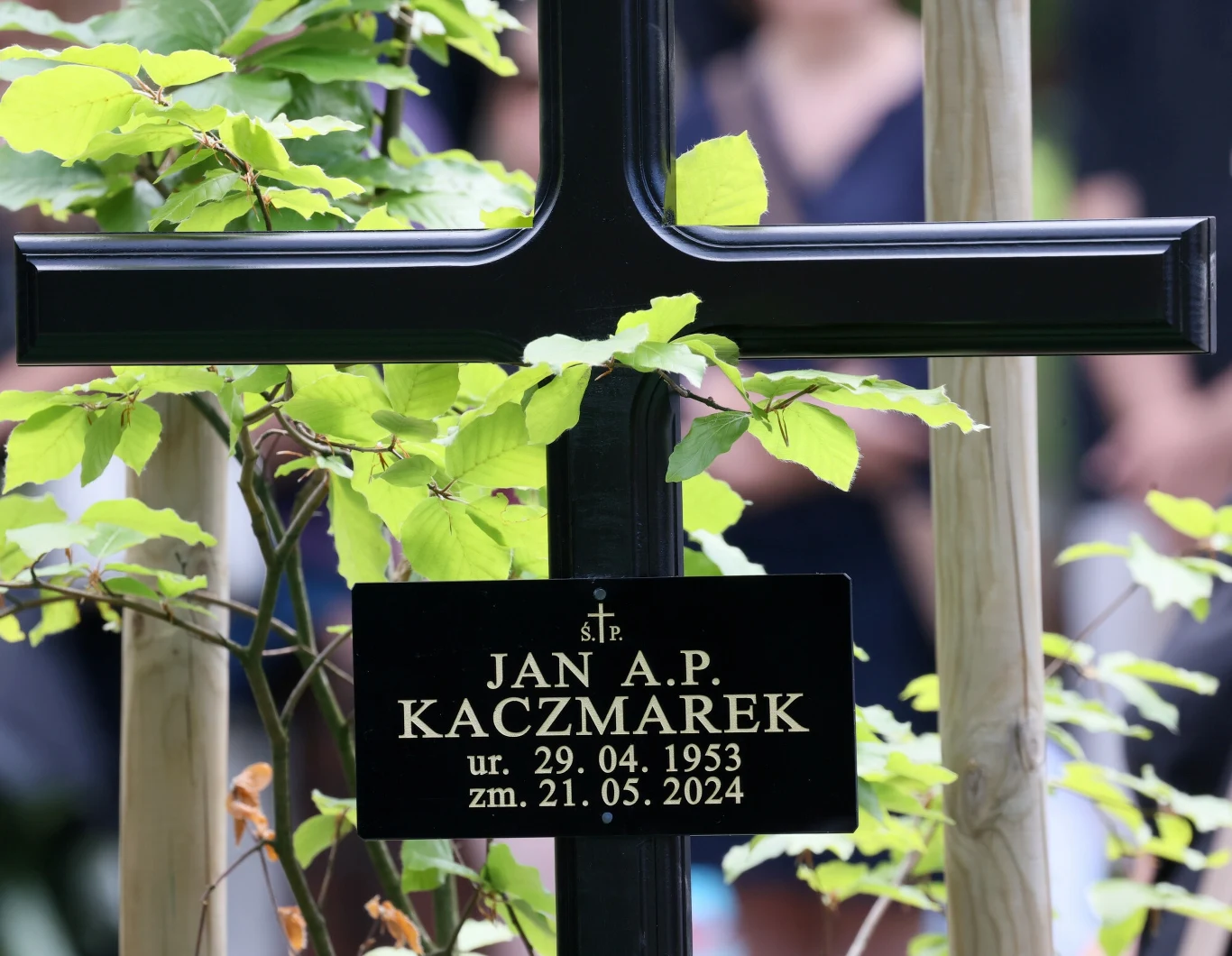 Uroczystości pogrzebowe Jana A.P. Kaczmarka Uroczystości pogrzebowe Jana A.P. Kaczmarka
