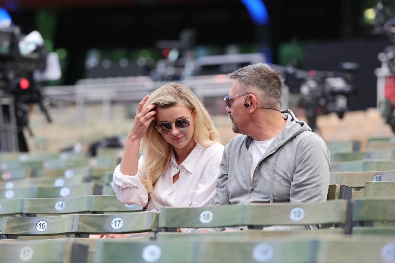 Karolina Soczewka i Krzysztof Ibisz Karolina Soczewka i Krzysztof Ibisz