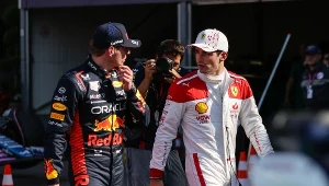 Max Verstappen i Charles Leclerc