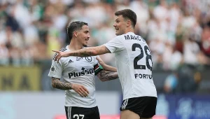 Marc Gual (nr 28) okazał się głównym architektem triumfu Legii 