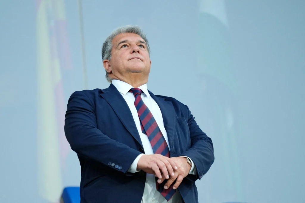 Joan Laporta, prezes Barcelony
