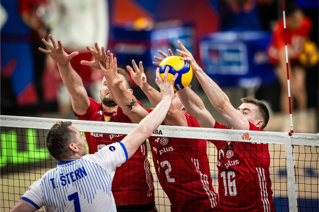 Mecz Polska - Słowenia w siatkówce w Lidze Narodów Mecz Polska - Słowenia w siatkówce w Lidze Narodów
