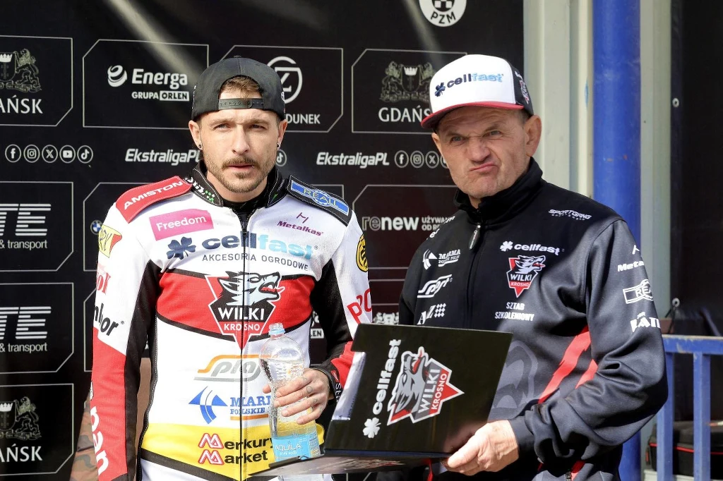 Vaclav Milik z Januszem Stachyrą. Vaclav Milik z Januszem Stachyrą.