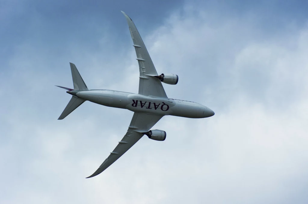 Silne turbulencje w samolocie Qatar Airways