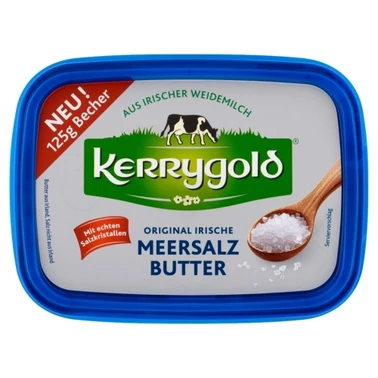 Kerrygold Oryginalne masło irlandzkie z solą morską 125 g - 0