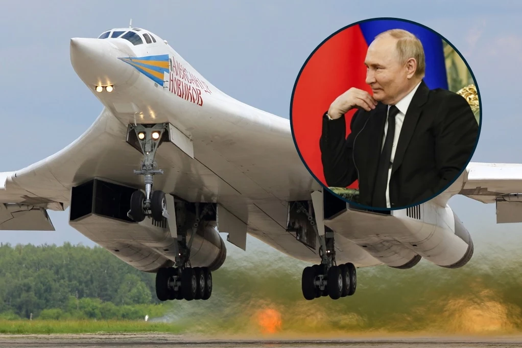 Tu-160M, którym leciał Putin był w fatalnym stanie technicznym i spłonął