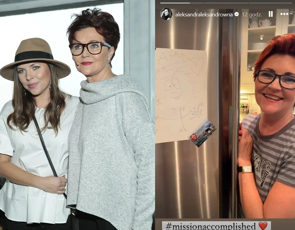 Ola Kwaśniewska przygotowała dla mamy zabawną niespodziankę Ola Kwaśniewska przygotowała dla mamy zabawną niespodziankę