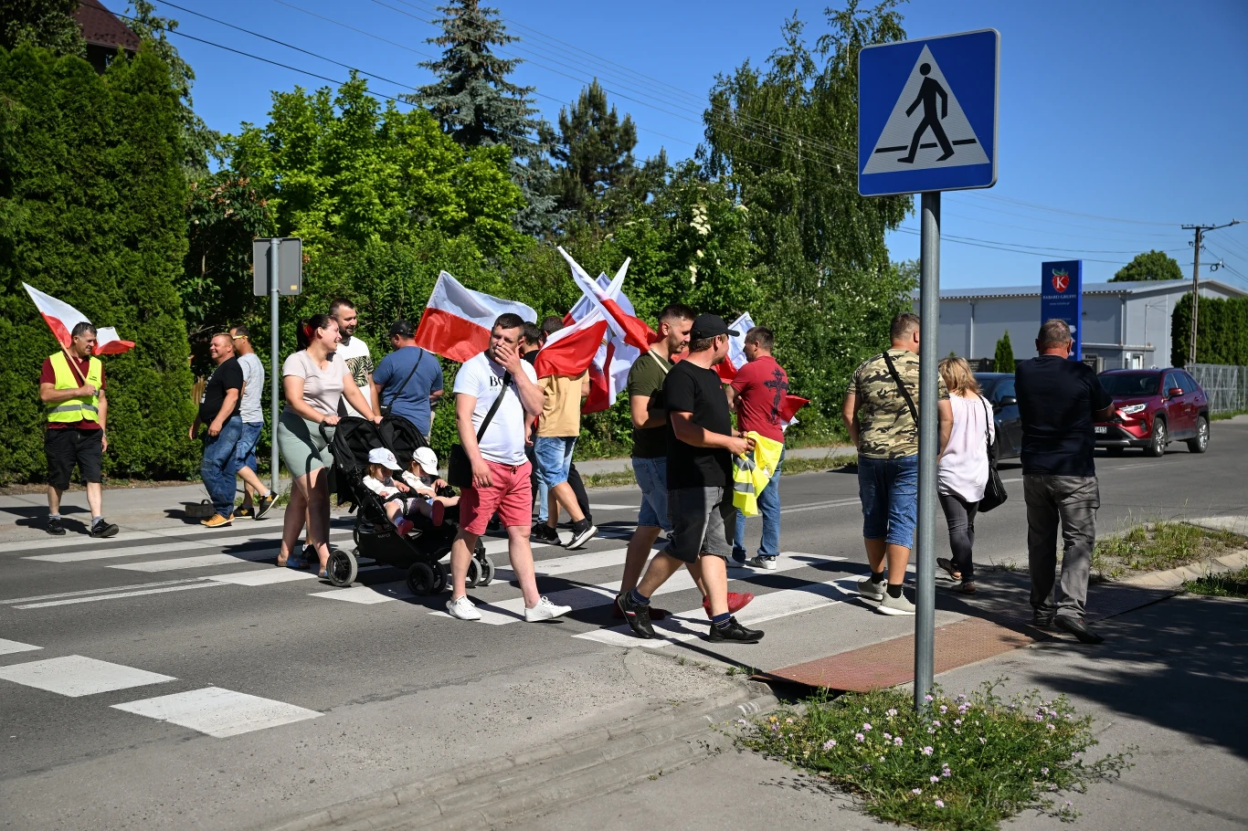  Strajk sadowników w Opolu Lubelskim