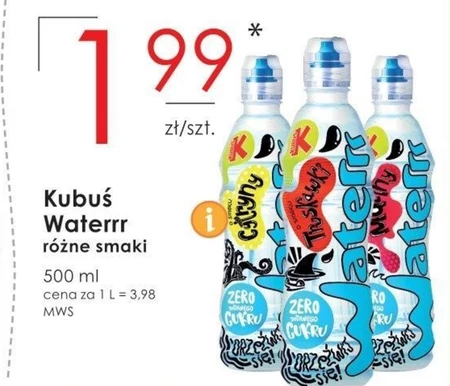 Woda smakowa Kubuś