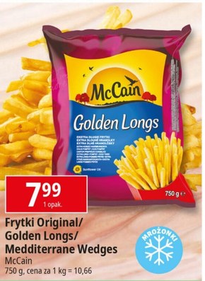 McCain Golden Longs Frytki ekstra długie 750 g niska cena