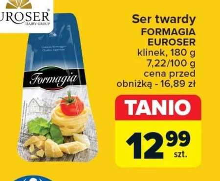 Formagia Ser twardy klinek 180 g