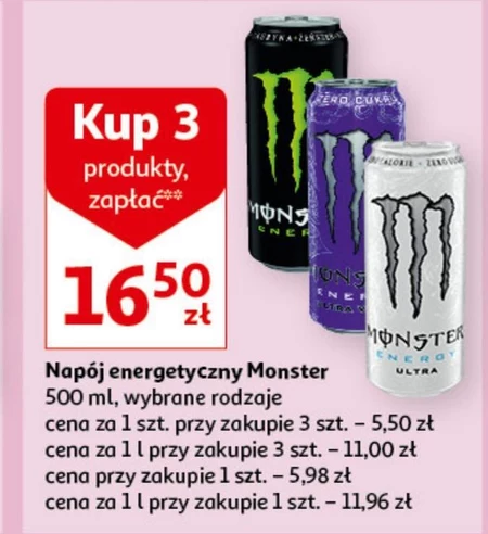 MONSTER Juiced Khaotic Gazowany napój energetyczny 500 ml
