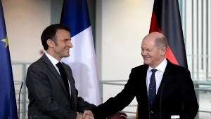 Emmanuel Macron i Olaf Scholz