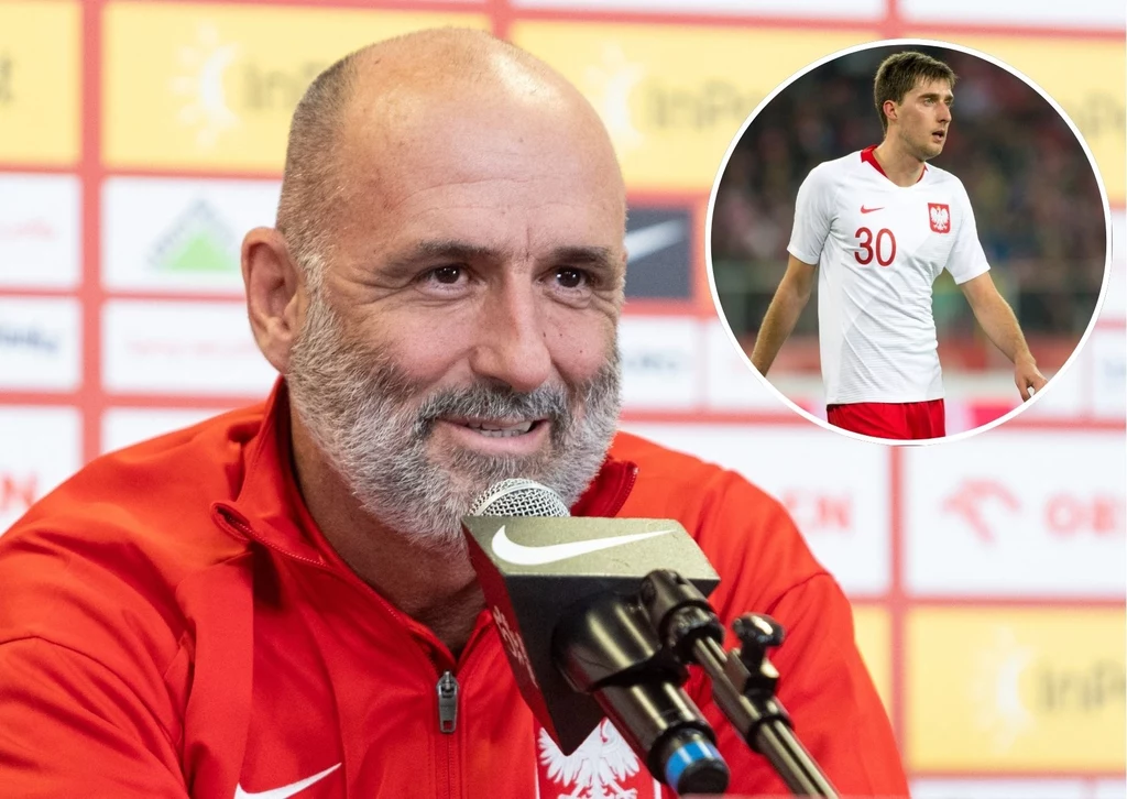 Michał Probierz oraz Taras Romanczuk Michał Probierz oraz Taras Romanczuk