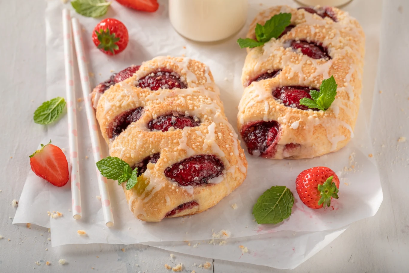 Do drożdżówek możesz użyć mąki orkiszowej