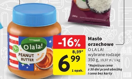 Masło orzechowe O La La!