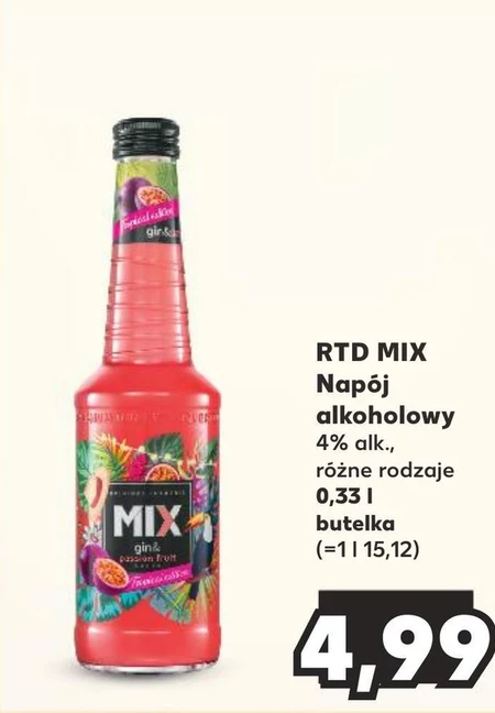 Napój alkoholowy Rtd mix
