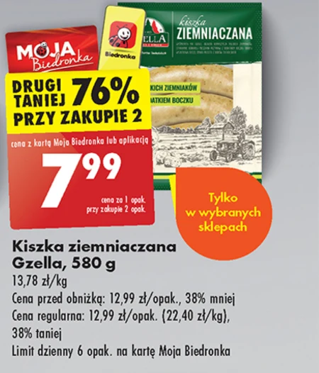 Kiszka ziemniaczana Gzella