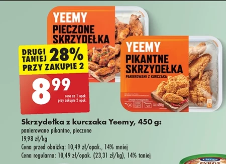Skrzydełka z kurczaka Yeemy