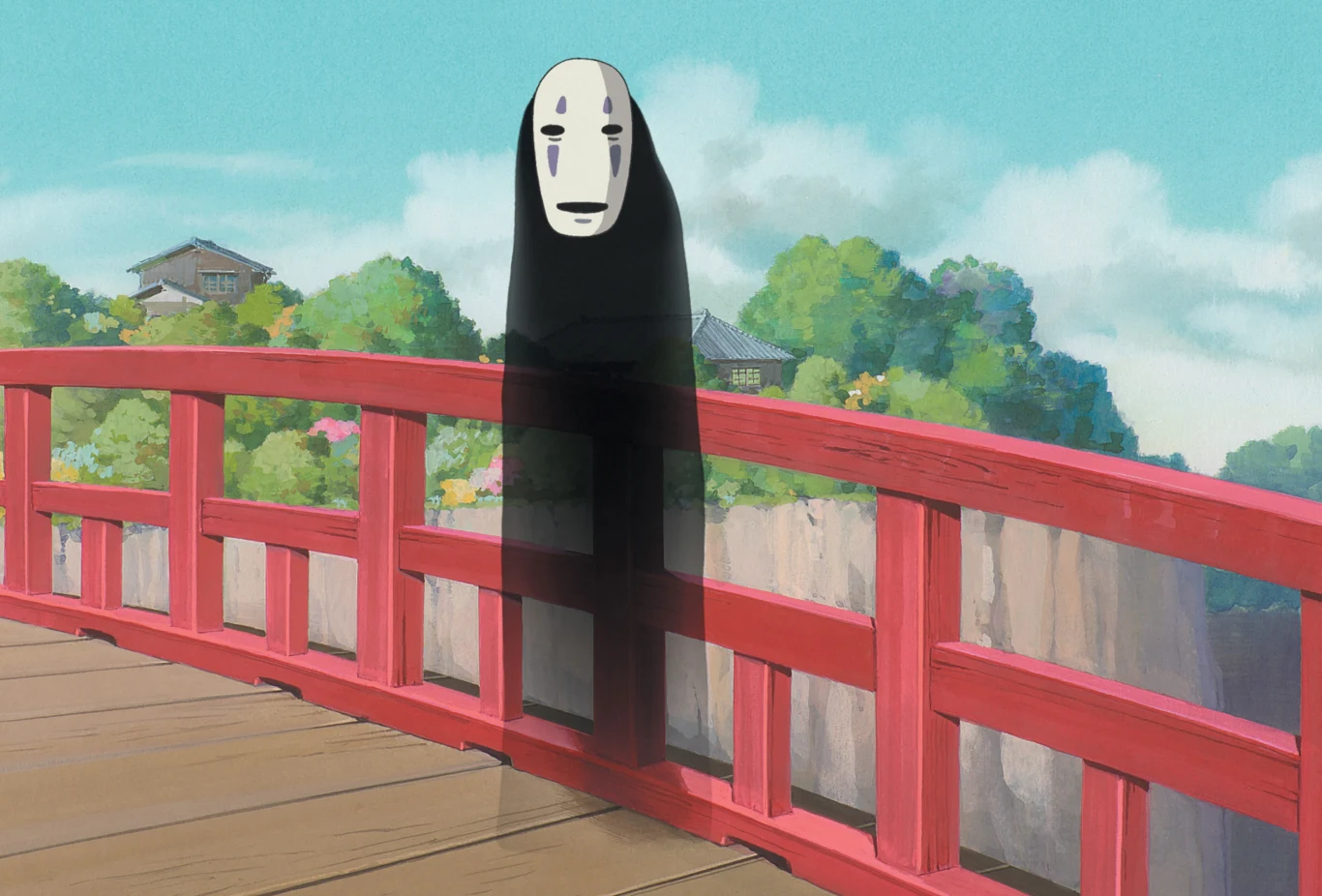 Postać Kaonashiego z animacji "Spirited Away: W krainie bogów" Postać Kaonashiego z animacji "Spirited Away: W krainie bogów"