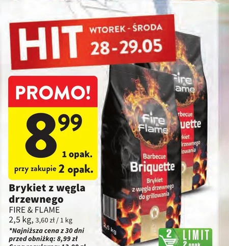 Brykiet Fire & Flame
