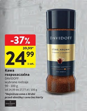 Davidoff Fine Aroma Kawa rozpuszczalna 100 g niska cena