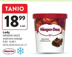 Häagen-Dazs Lody czekoladowe z belgijską czekoladą 460 ml niska cena