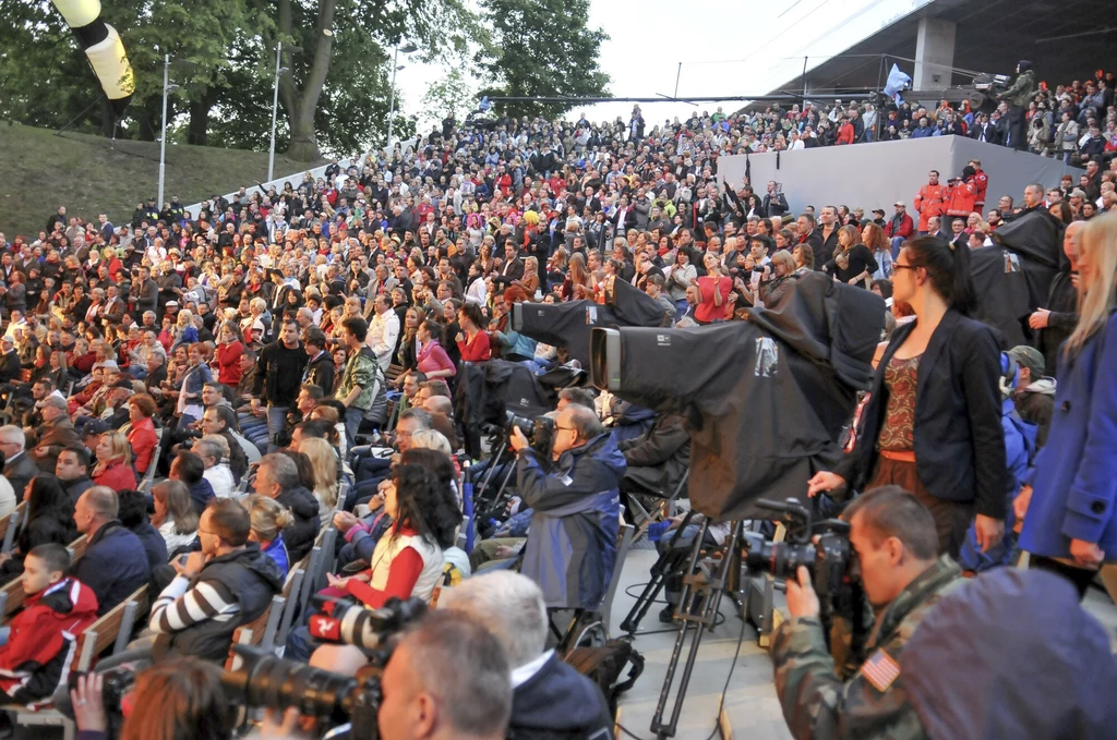 Publiczność na Festiwalu w Opolu w 2016 roku