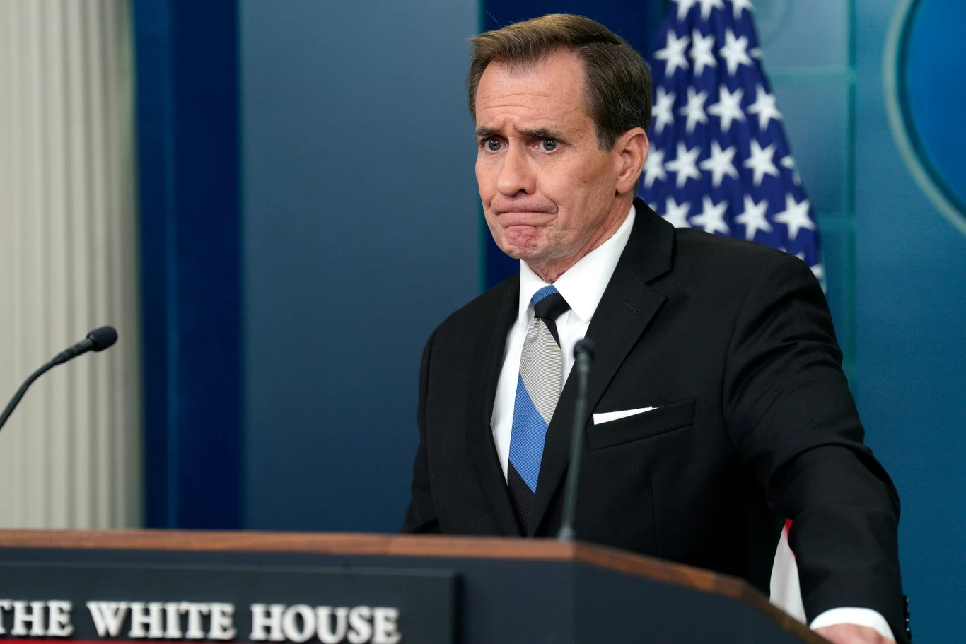 John Kirby z Narodowej Rady Bezpieczeństwa John Kirby z Narodowej Rady Bezpieczeństwa