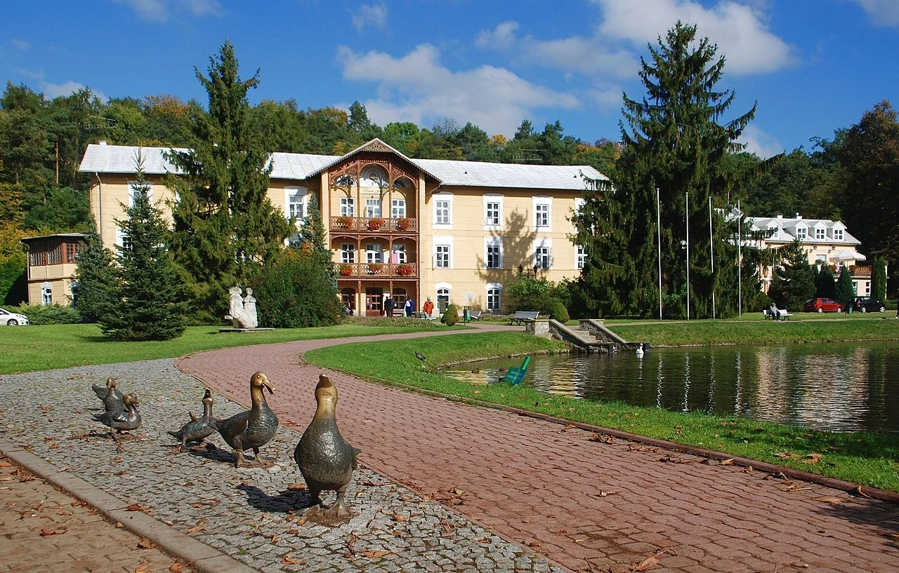 Park Zdrojowy w Nałęczowie należy do najpiękniejszych w Polsce