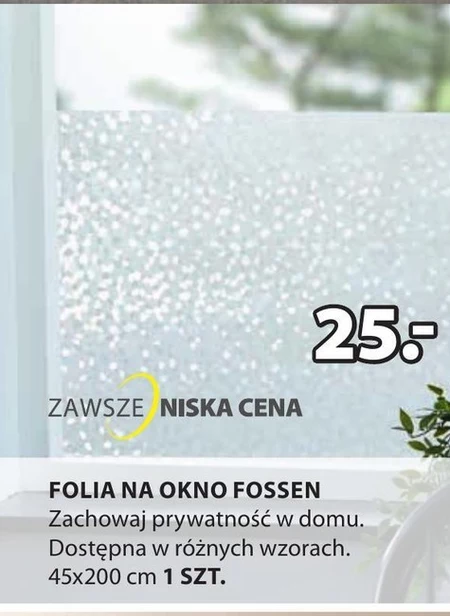 na okno Folia