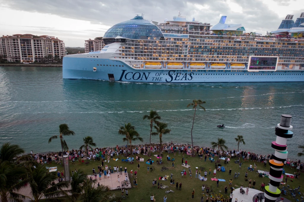 Icon of the Seas to największy na świecie statek wycieczkowy