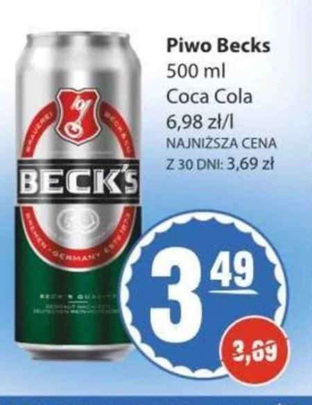 Beck's Piwo jasne 500 ml