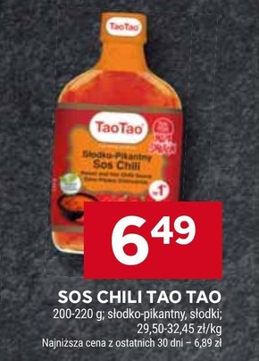 Tao Tao Sos chili słodko-pikantny 175 ml niska cena